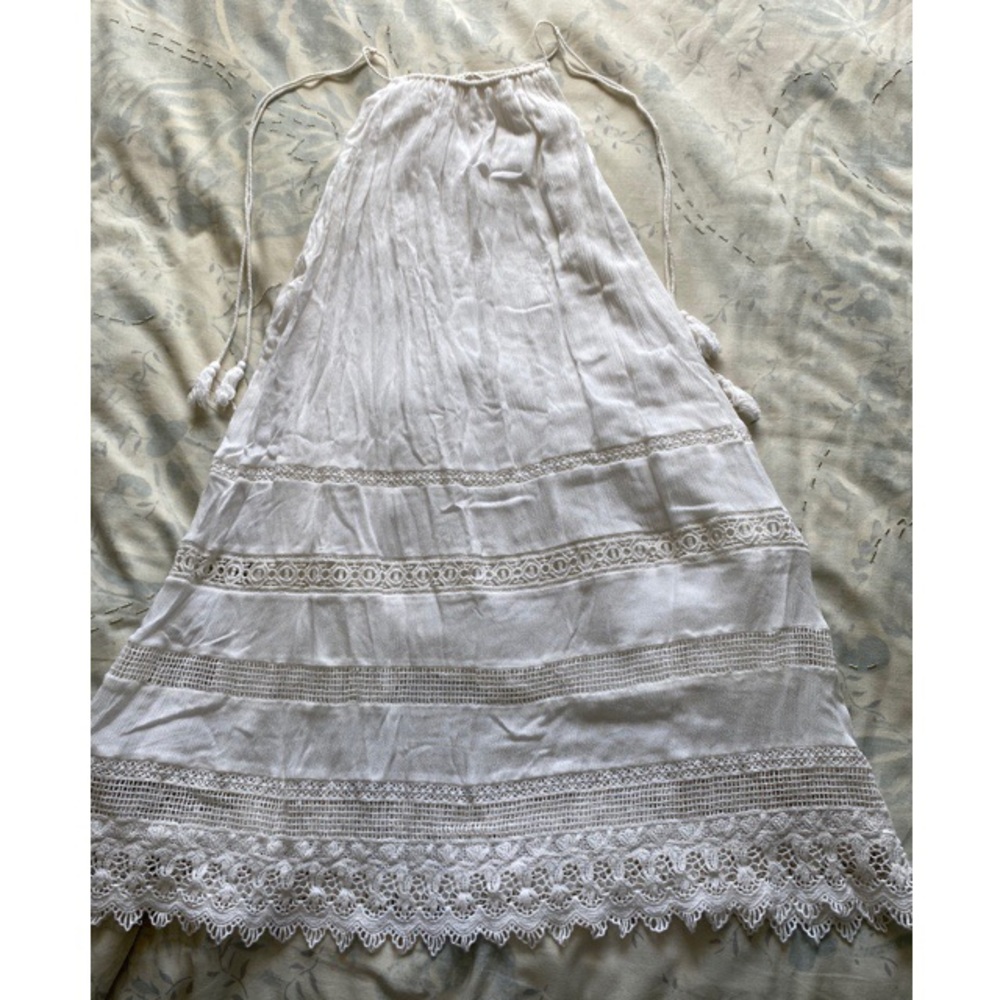 Alice and Olivia Tie Halter Dress